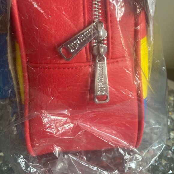 Loungefly Hello Kitty 45th Anniversary Stripes Convertible Mini Backpack kid new - Picture 9 of 16